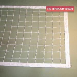 Купить Сетка волейбольная 3,0 мм белая обшита с 4-х сторон в Наволоках 