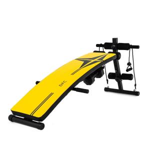 Купить Скамья для пресса DFC с гантелями и эспандерами D102RY в Наволоках 