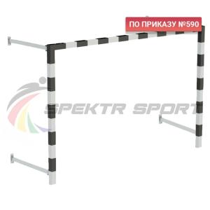 Купить Ворота мини-футбольные складные без сетки 2х3х0,5 м. (к-кт) в Наволоках 