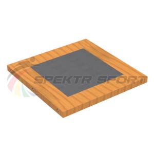 Купить Помост для гиревого спорта 1.5х1.5х0.1м рез. амортизаторы 2 см в Наволоках 