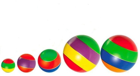 Купить Мячи резиновые (комплект из 5 мячей различного диаметра) в Наволоках 