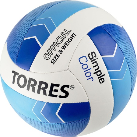 Купить Мяч волейбольный Torres Simple Color любительский р.5 в Наволоках 
